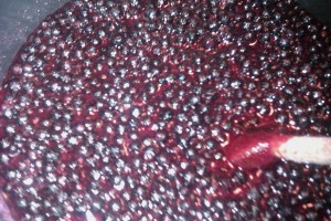 huckleberry jam